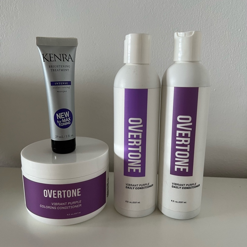 Overtone Vibrant Purple Hair Color Set